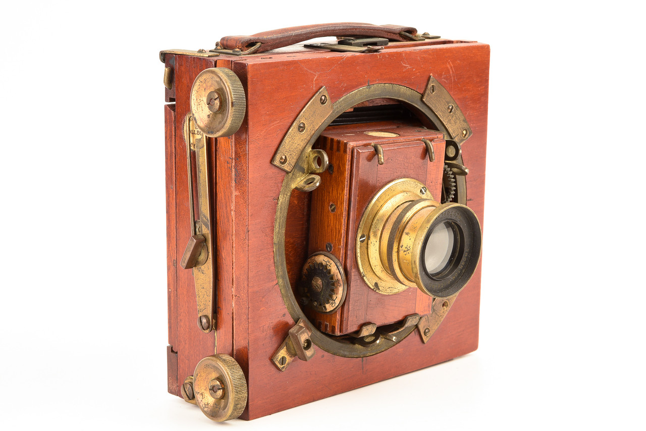 Thornton Pickard College 9x12cm Folding Field Camera with Brass