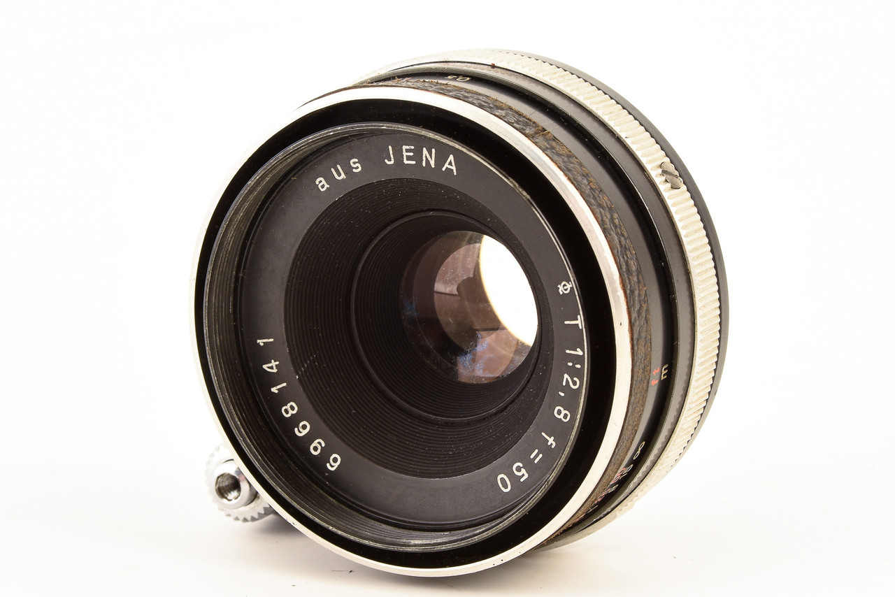 【極美品】Carl Zeiss aus Jena DDR T 2.8/50mm Carl Zeiss aus jena DDR 50mm 2,8 – Hard to Find Camera Store
