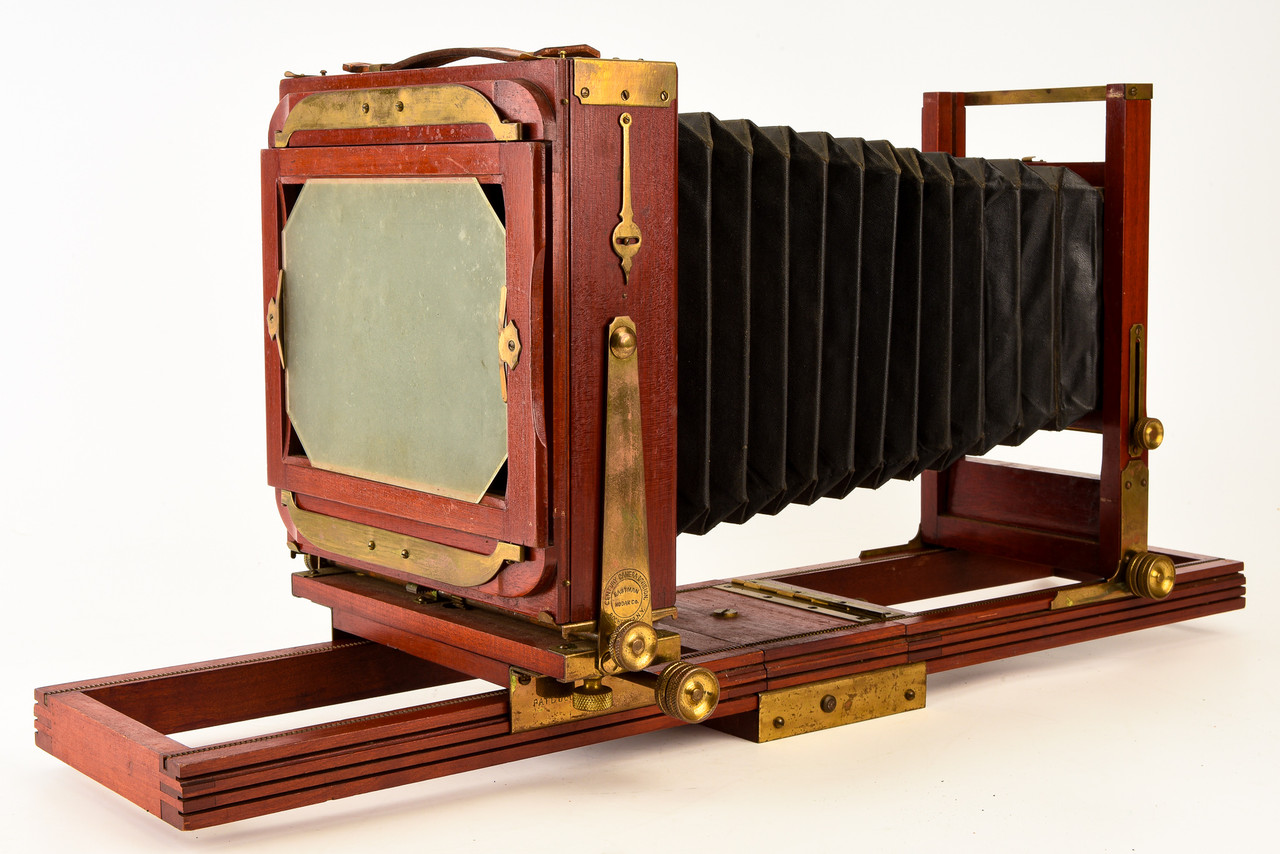 カメラ アンティーク Eastman Kodak Kodak Eastman Century View No 2 5x7'' Camera w Goerz Brass