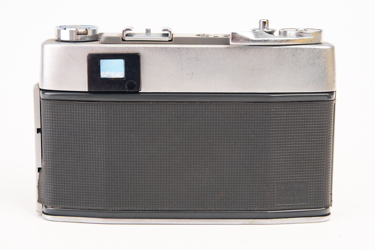 Konica J 35mm Film Rangefinder Camera with Hexar-K 45mm f/2.8 Lens