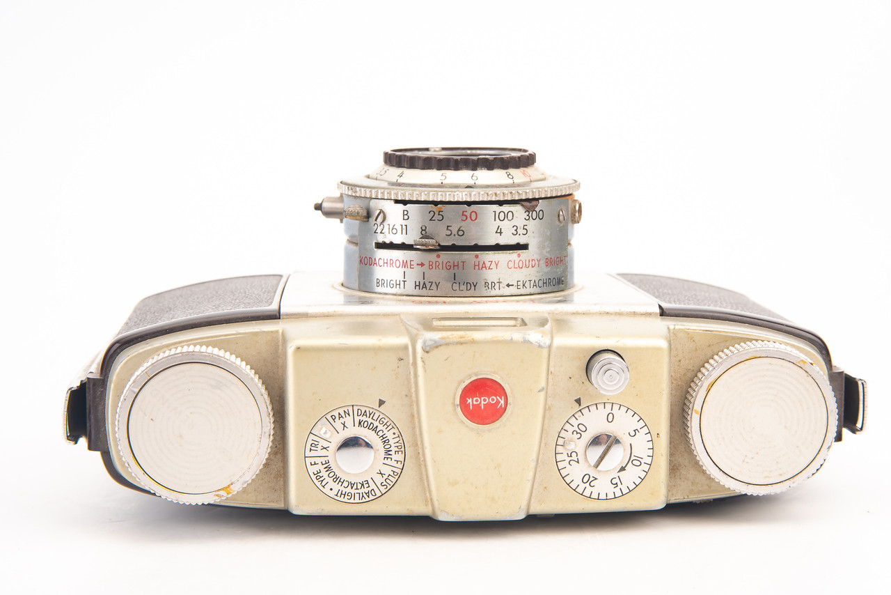 Kodak Pony 135 Model C 35mm Film Camera with Anaston 44mm Lens