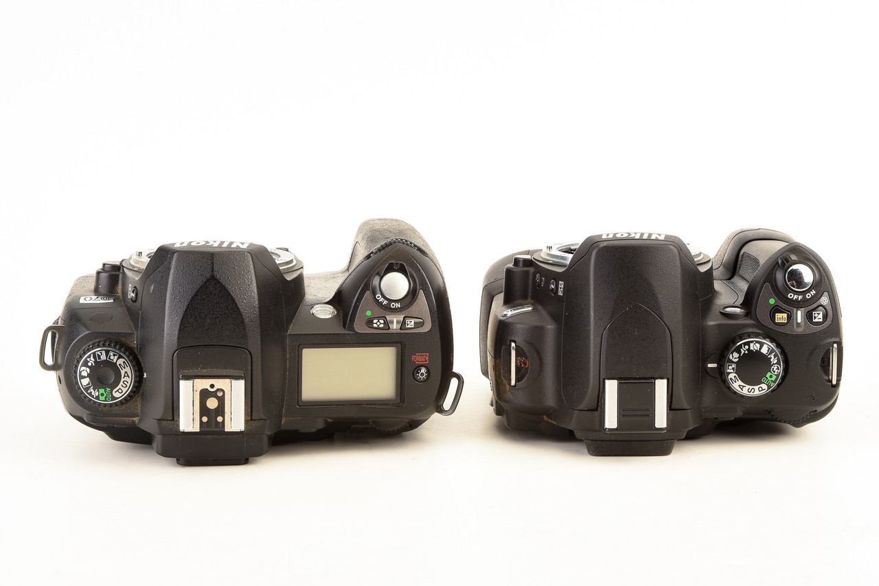 Nikon D70 and D40x Digital SLR DX Mount Cameras AS-IS PARTS REPAIR