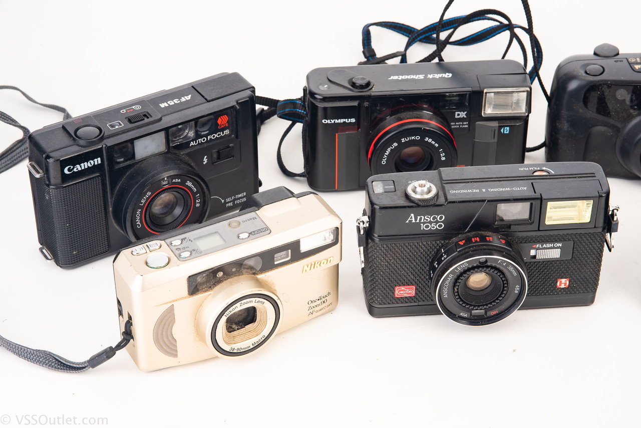 9 【大量】Canon/Nikon/PENTAX/MINOLTA/他 フィルムカメラ レンズ