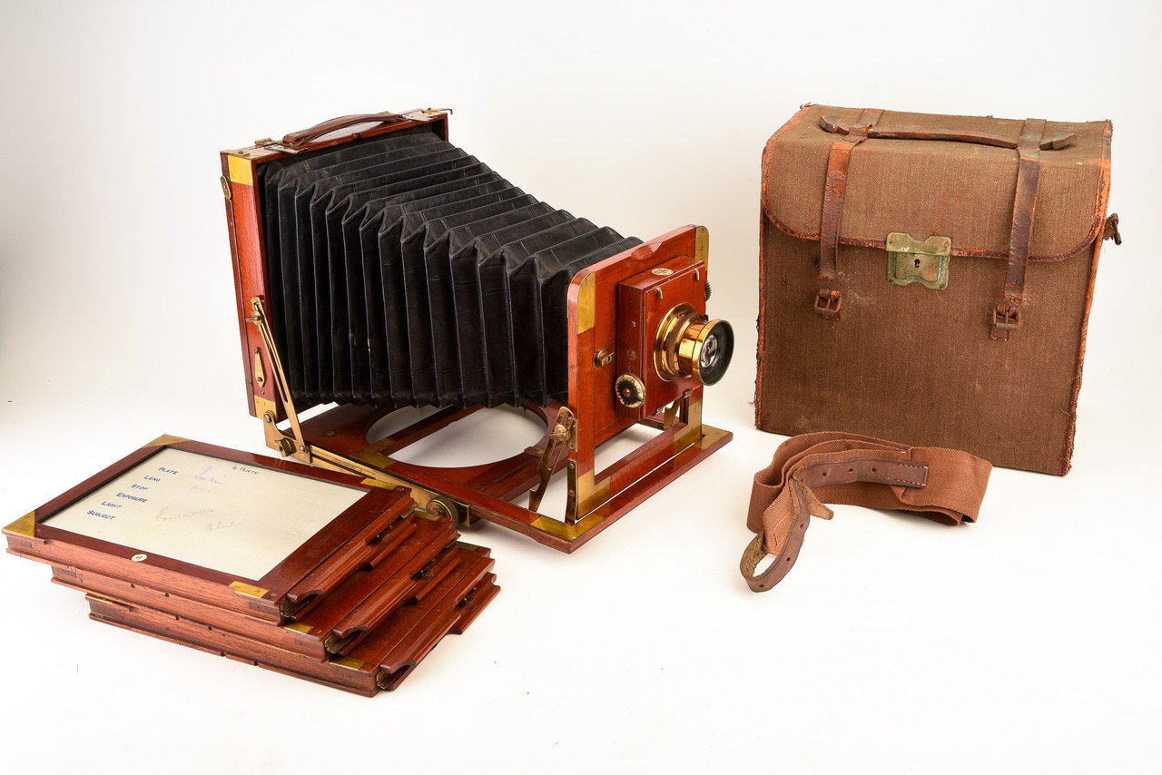 Thornton Pickard Ruby 5x7'' Plate Field Camera with Original Lens