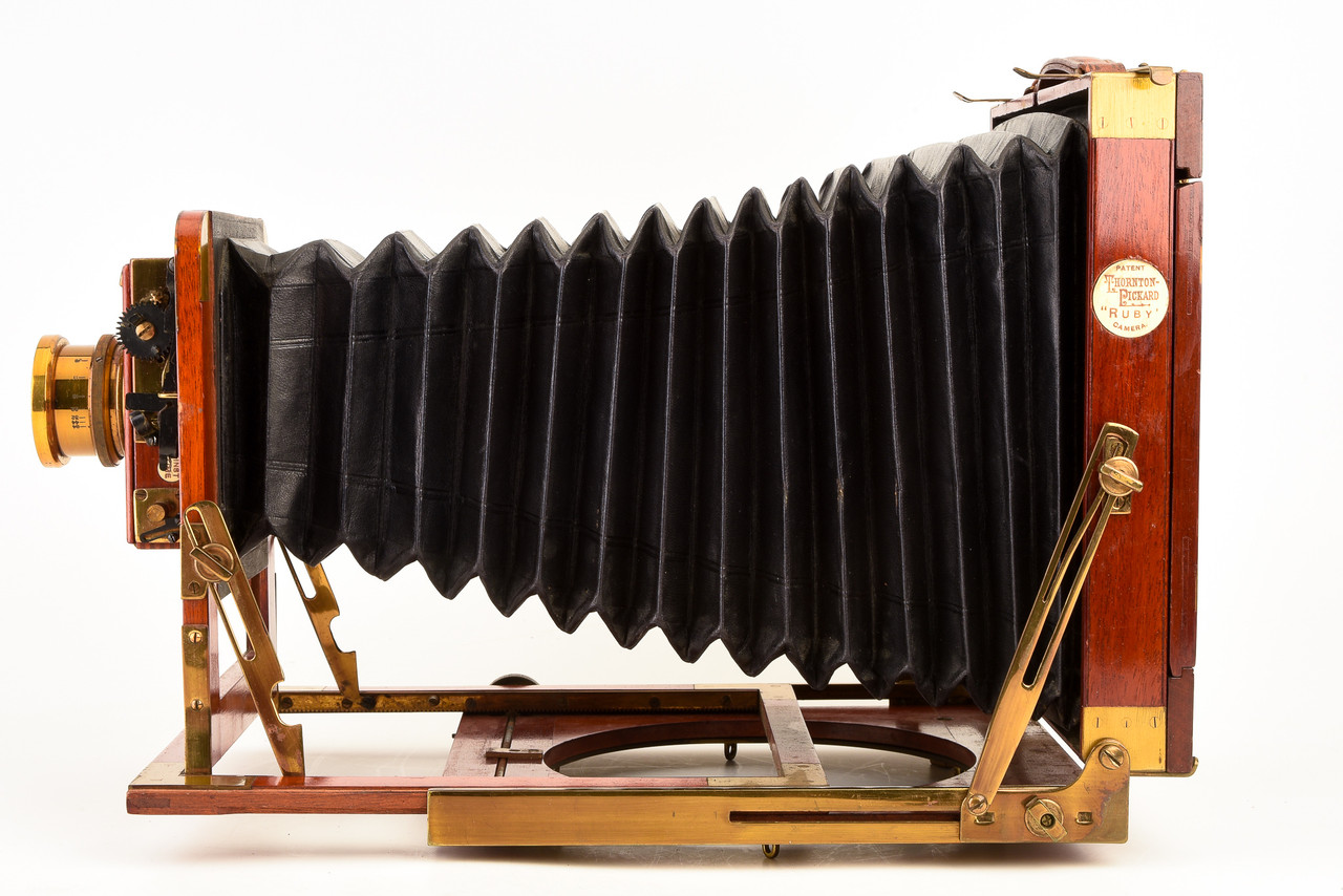 Thornton Pickard Ruby 5x7'' Plate Field Camera with Original Lens