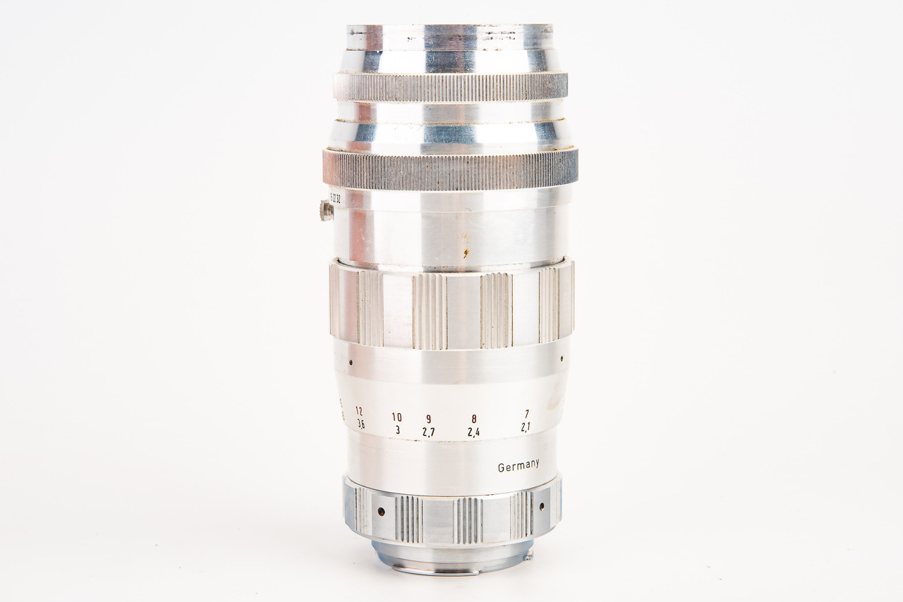 Exakta Mount Telisar C 13.5cm 135mm f/3.5 Telephoto Portrait Lens