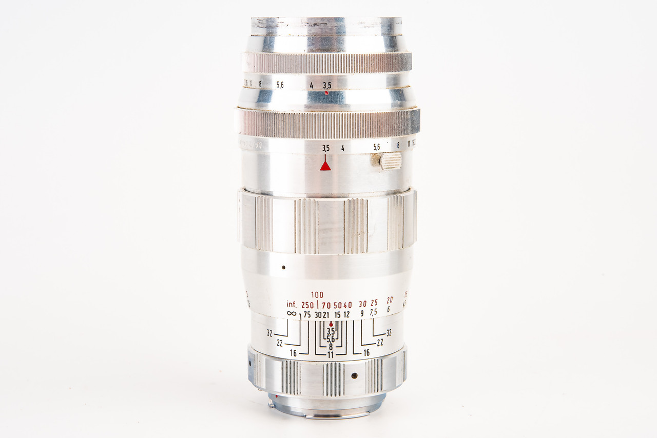 Exakta Mount Telisar C 13.5cm 135mm f/3.5 Telephoto Portrait Lens