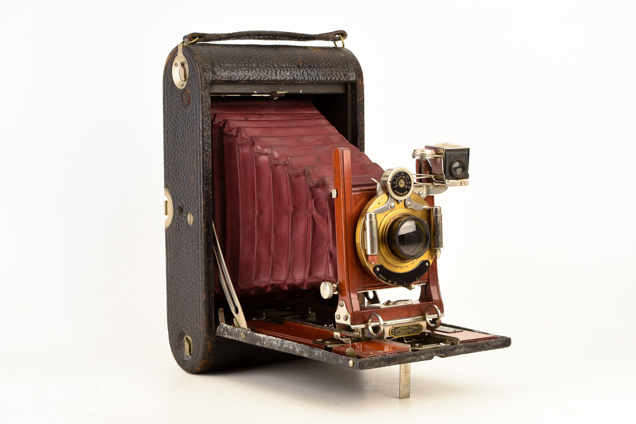 Kodak Folding No 4A Model A Red Bellows 126 Film Large Format
