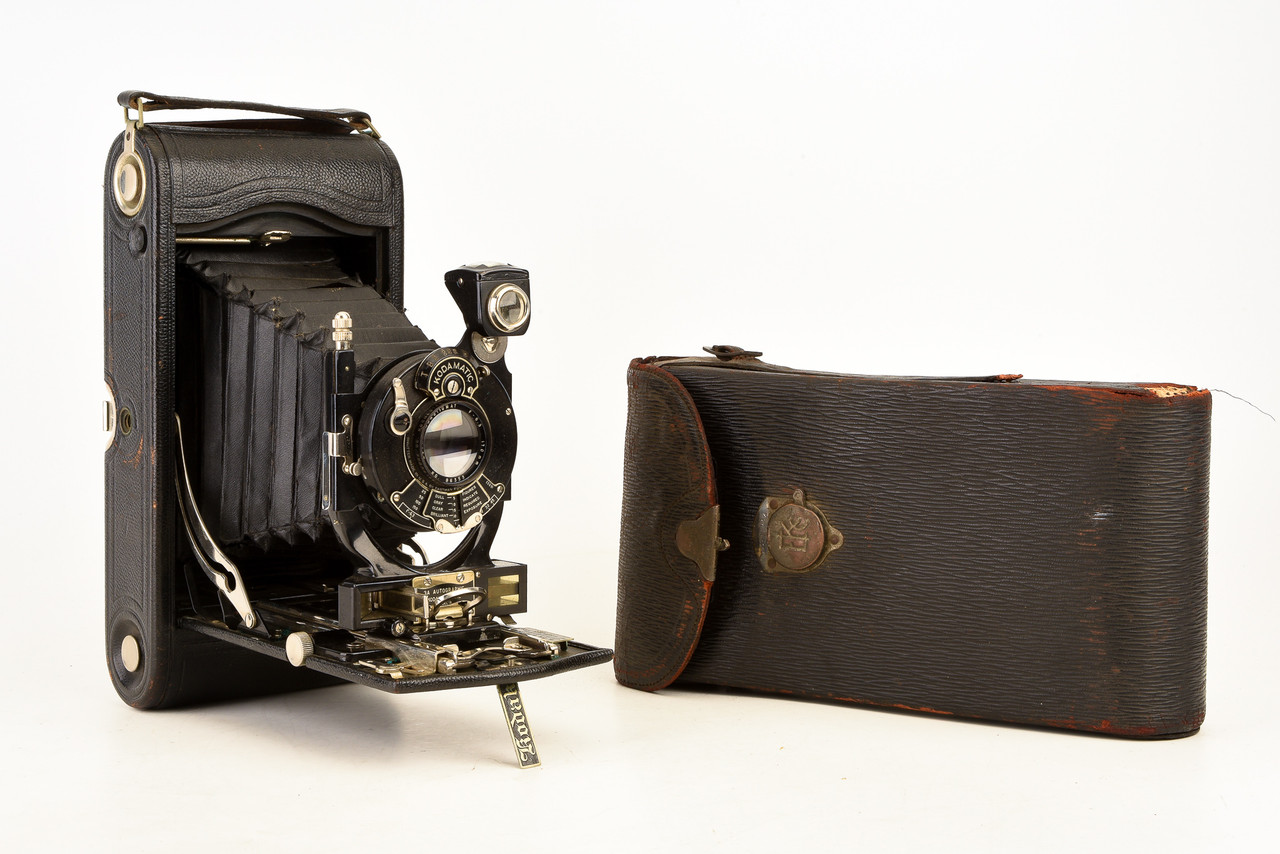 Kodak No 3A Model B Autographic Special Folding Bellows Camera w