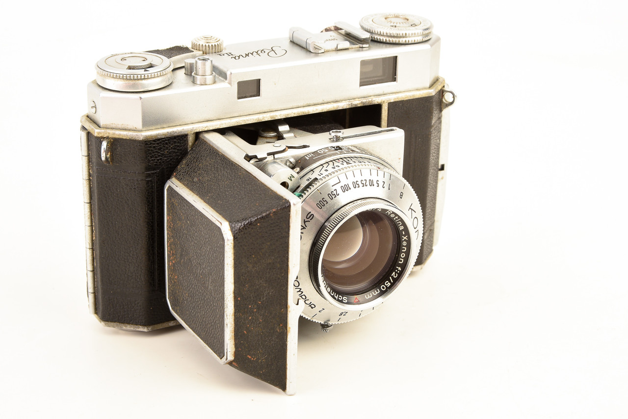 Kodak Retina IIa 35mm Rangefinder Film Camera w Schneider Xenon