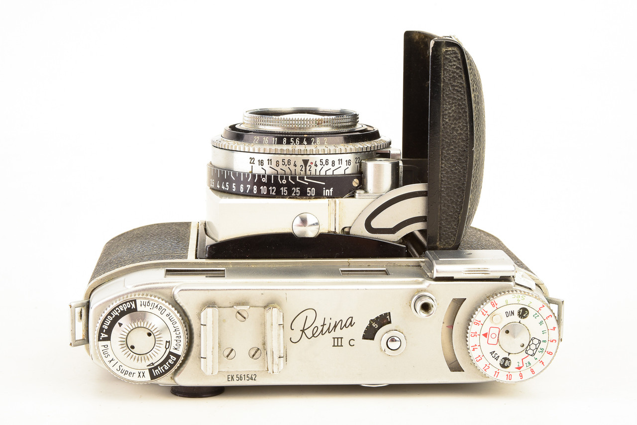 KODAK コダック Retina IIIc Xenon 50mm F2 レチナ Kodak Retina IIIc 35mm Rangefinder Camera with Xenon 50mm f/2 Lens