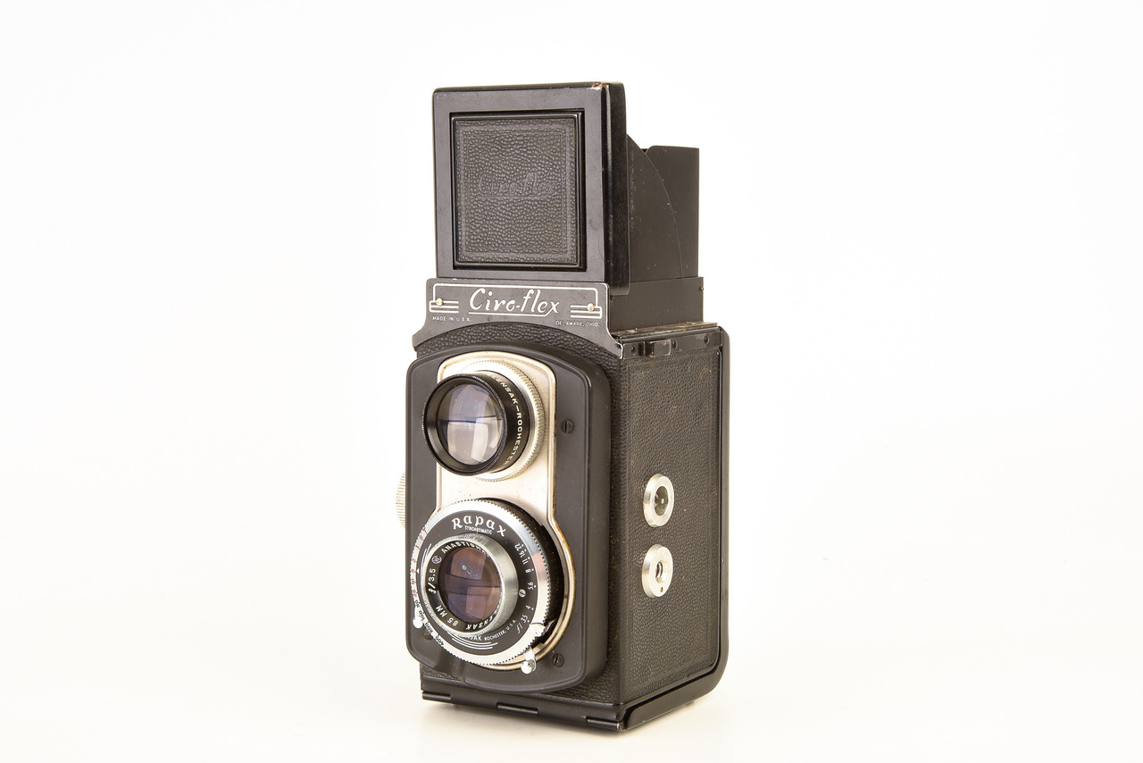 Ciroflex C 120 Film 6x6cm TLR Camera w Wollensak Anastigmat 85mm f