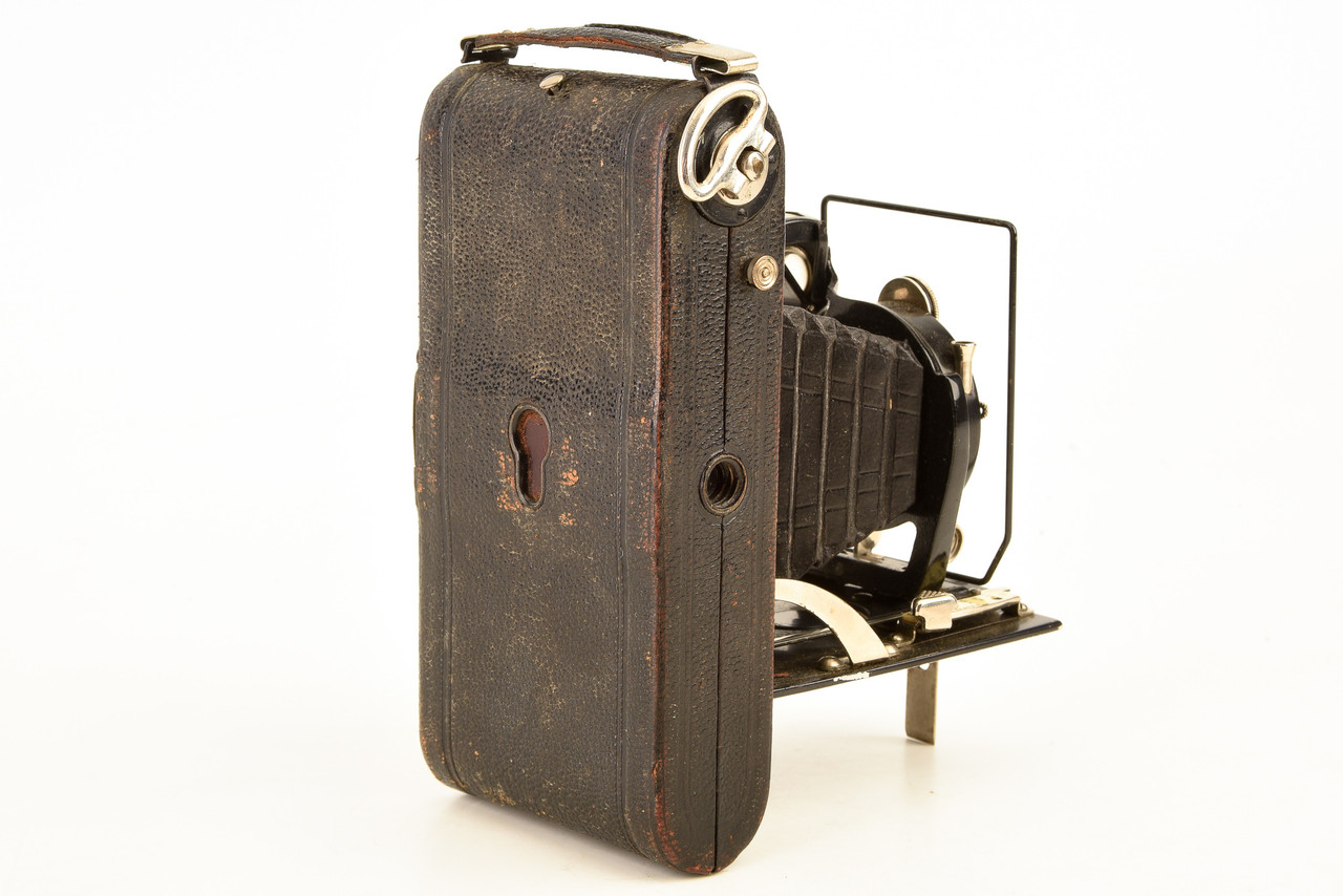 Voigtlander 5x8 129 Film Rollfilmkamera Folding Camera w Voigtar