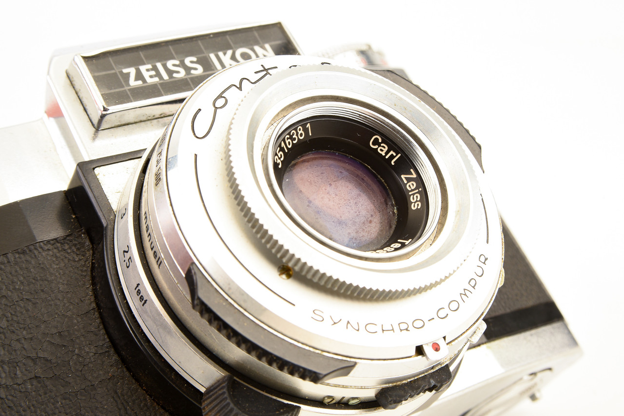 Zeiss Ikon Contaflex S Matic 35mm SLR Film Camera w Tessar 50mm