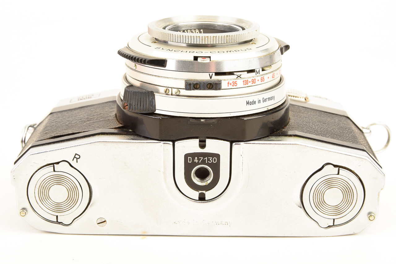 Zeiss Ikon Contaflex S Matic 35mm SLR Film Camera w Tessar 50mm