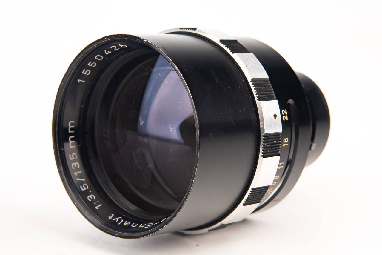 希少なPaxette M39アダプター付き！Tele-Ennalyt 135mm ENNA Munchen Tele-Ennalyt 135mm f/3.5 Sockel Mount Lens RARE