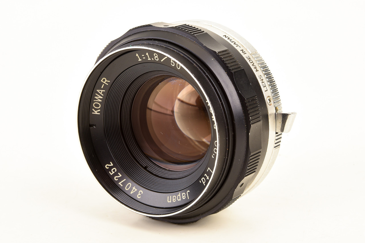 KOWA-R 50mm F1.8 SERマウント コーワ Kowa R 50mm f/1.8 Manual Focus Prime Standard Lens SET-R Mount