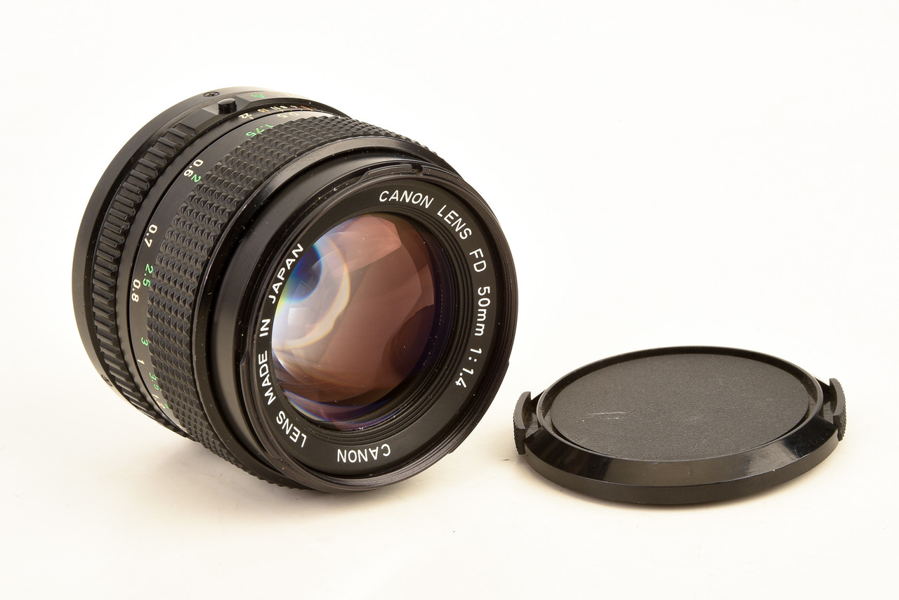 Canon Lens レンズ FD 50mm F1.4 WW3243 Canon New FD 50mm f/1.4 Standard Prime Manual Focus Lens
