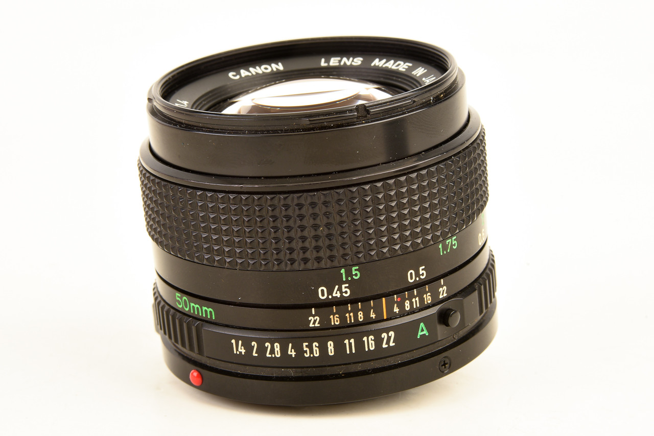 Canon New FD 50mm f/1.4 Standard Prime Manual Focus Lens