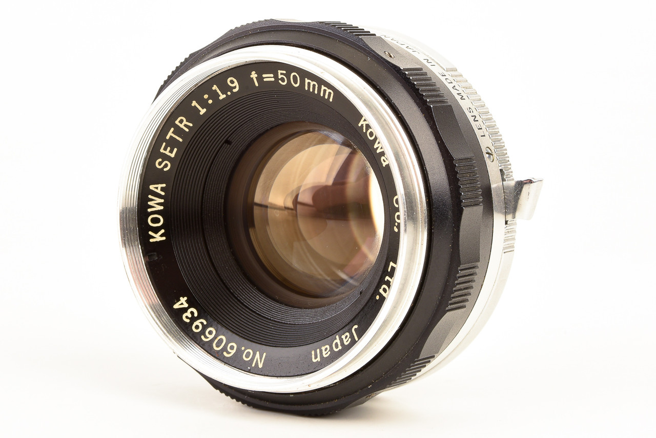 Kowa 50mm f/1.9 Manual Focus Prime Standard Lens SET-R Mount
