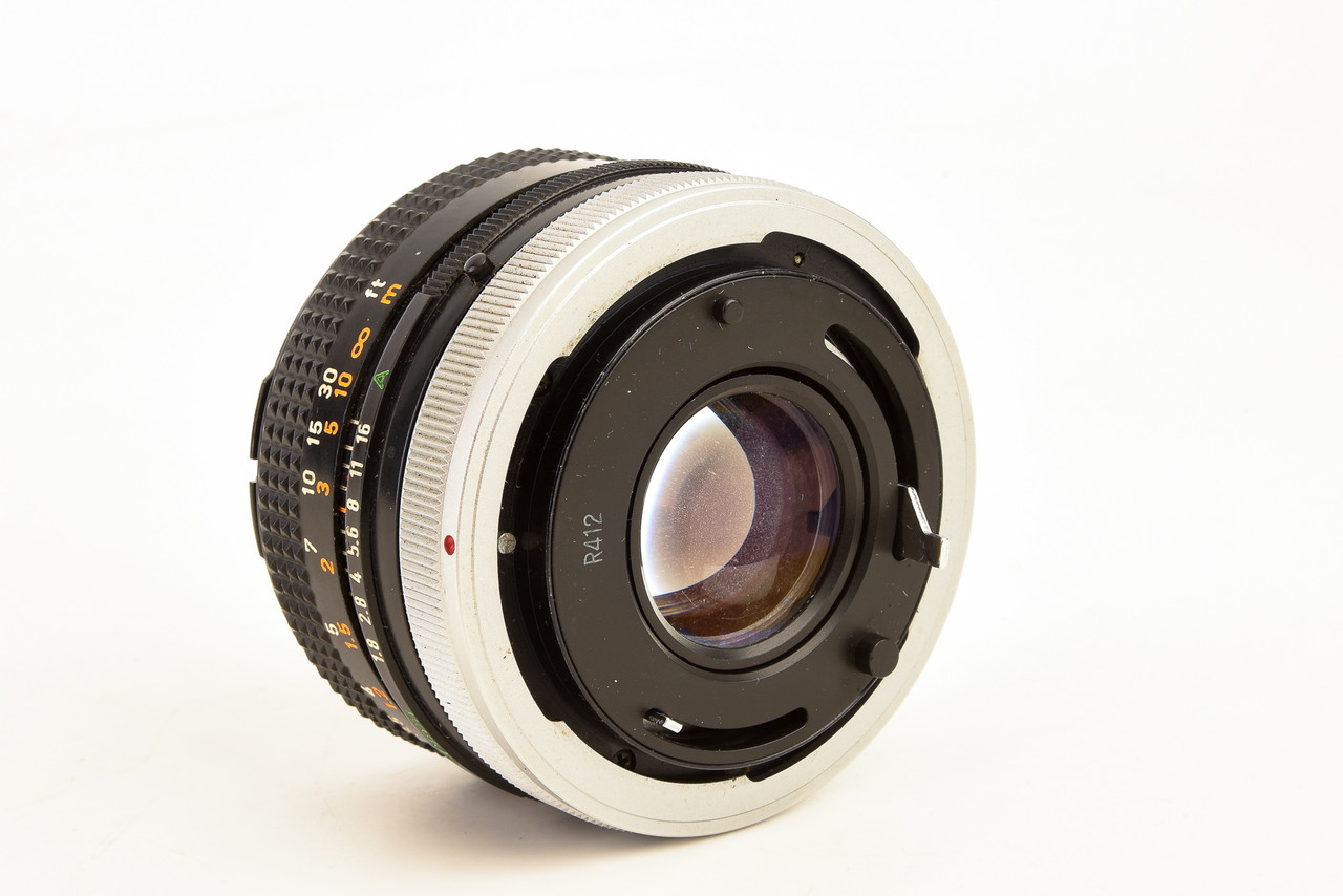 Canon FD 50mm f/1.8 S.C. Standard Prime Lens Manual Focus Vintage