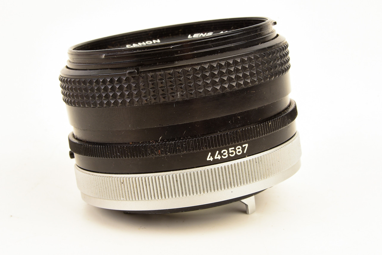Canon FD 50mm f/1.8 S.C. Standard Prime Lens Manual Focus Vintage