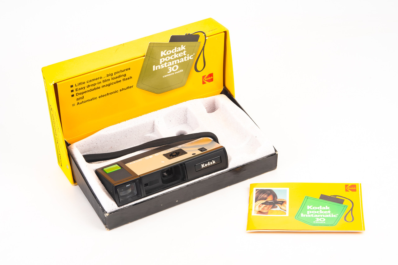 Kodak Instamatic 30 Film Camera Outfit in Box TESTED V20 - VSSoutlet