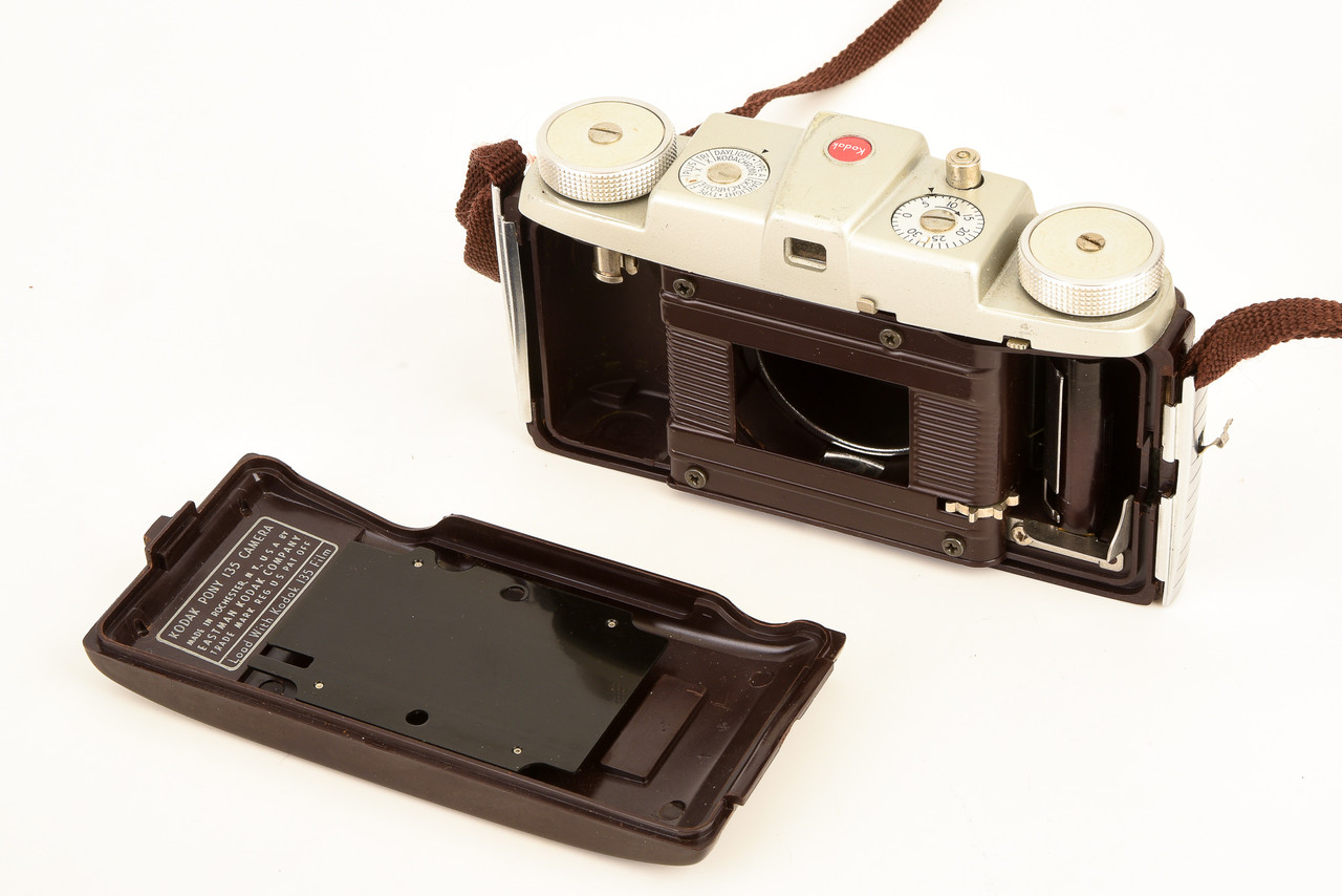 Kodak Pony 135 Model C 35mm Film Camera with Anaston 44mm Lens in