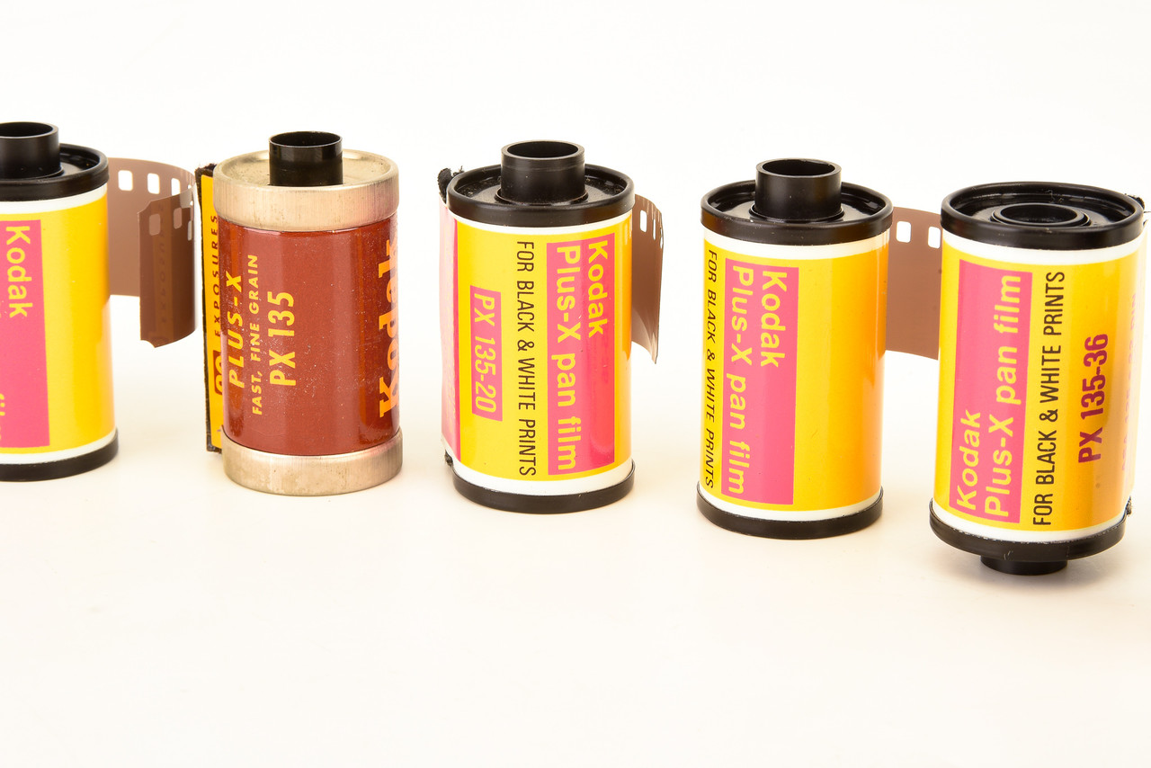 Kodak 35mm Film EXPIRED 10 Roll Lot Black & White Plus-X Tri