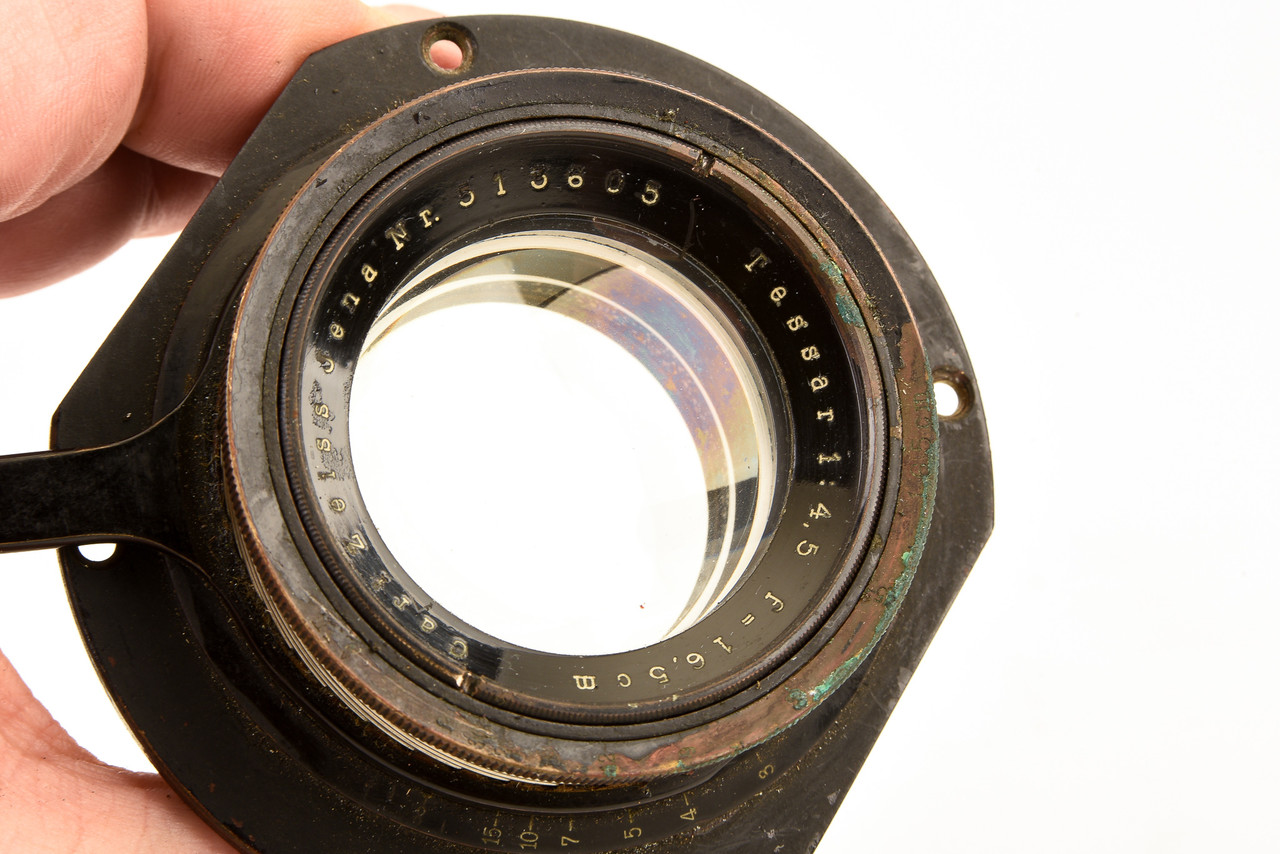 Carl Zeiss Jena Tessar 16.5cm 165mm f/4.5 Large Format Barrel Lens