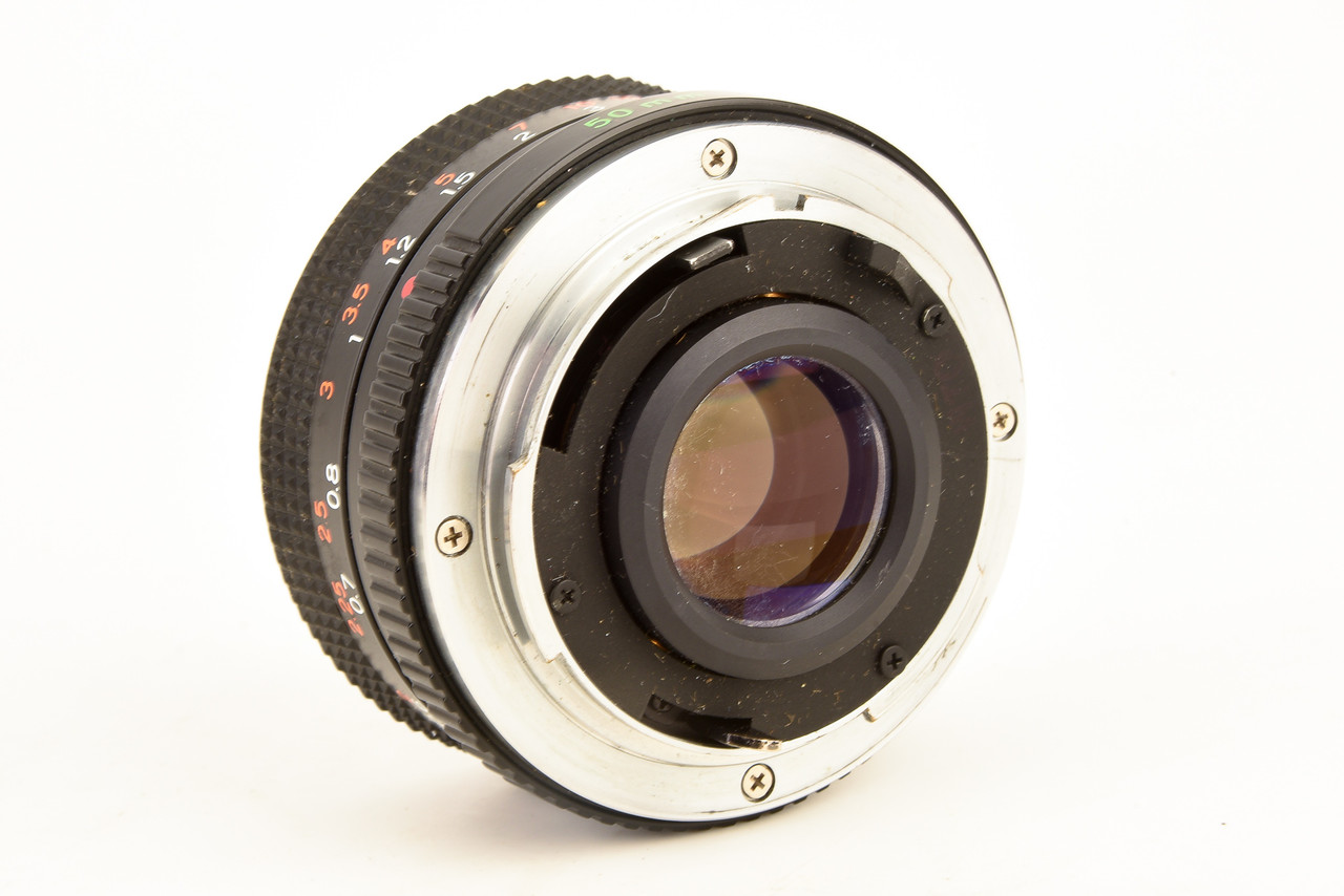 Yashica ML 50mm f/1.9 Standard Prime Manual Focus Lens for C/Y
