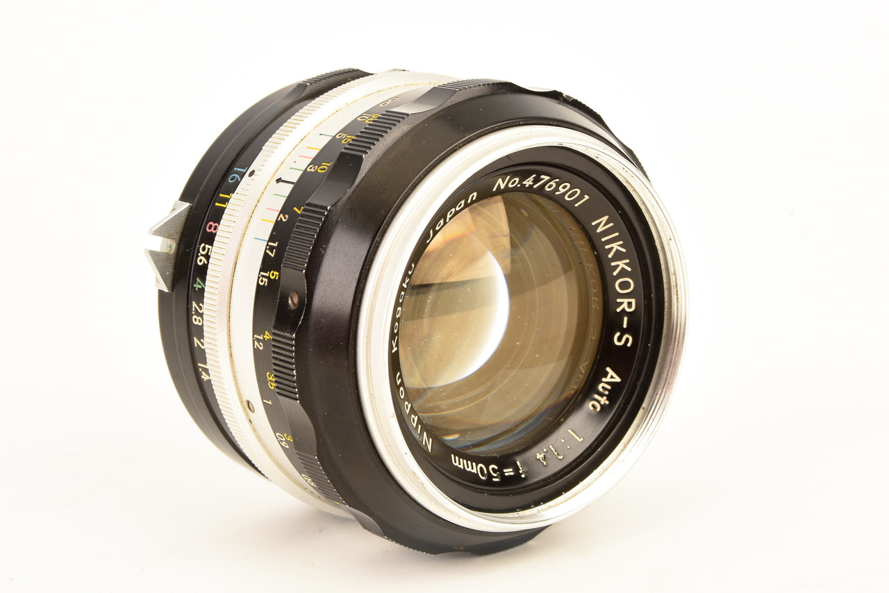 Nikon Nippon Kogaku Nikkor S Auto 50mm f/1.4 Pre Ai Fast