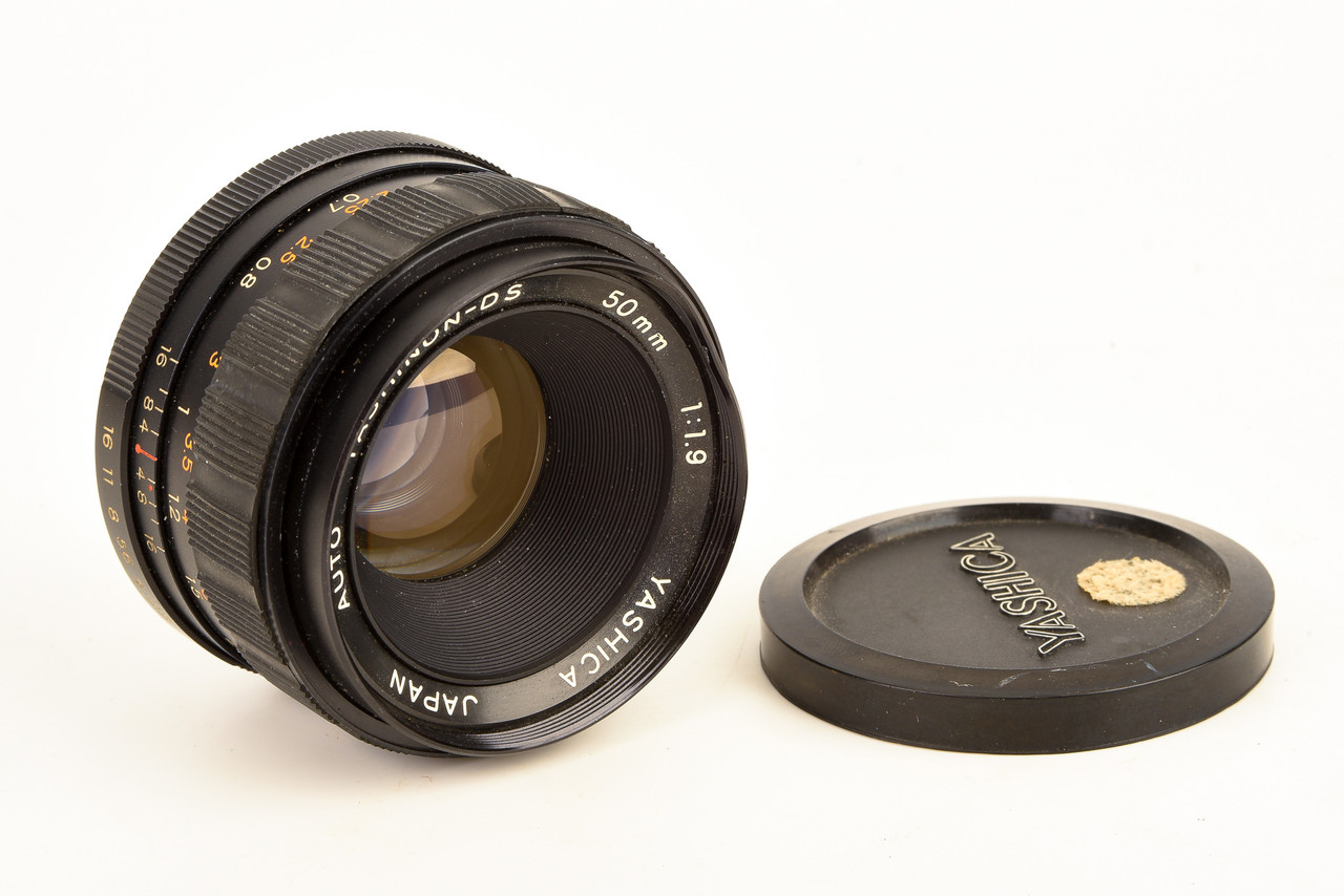 50mm Lenses Yashica 50mm Lens Yashica F:50mm Dx Lens Camera Lenses