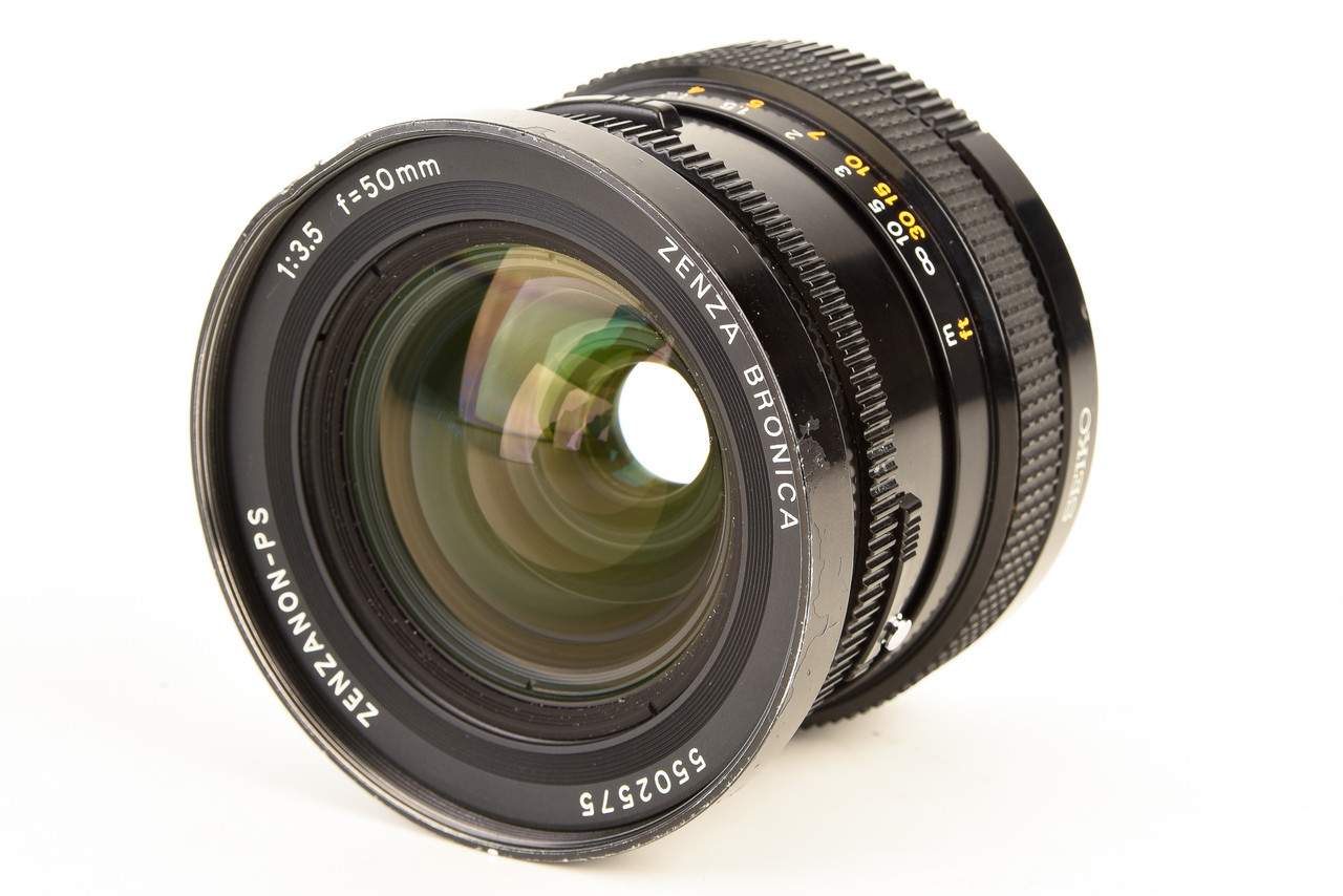 ZENZA BRONICA ZENZANON PS 50mm f3.5 美品 Zenza Bronica Zenzanon-PS 50mm f/3.5 Lens for SQ A Ai