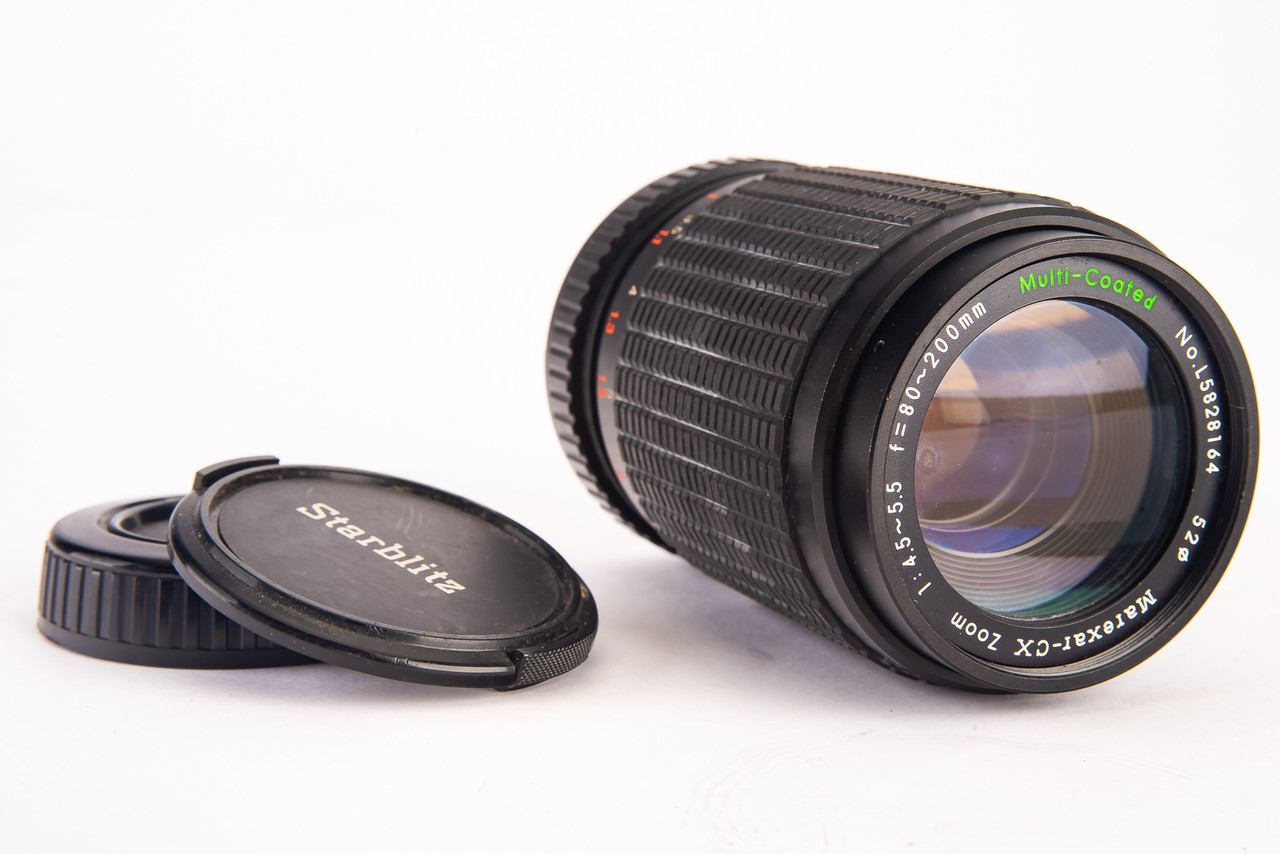FX Mount Marexar-CX 80-200mm f/4.5~5.5 Telephoto Zoom Lens with