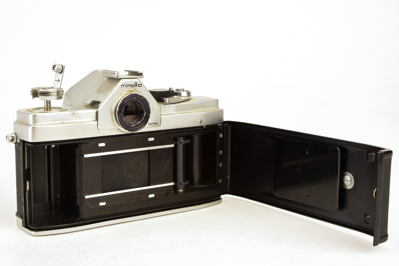 Minolta SR-1 35mm SLR Film Camera with MD Rokkor-X 50mm f/1.7 Lens