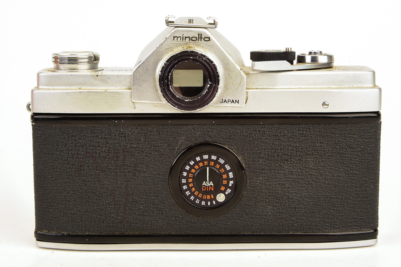 Minolta SR-1 35mm SLR Film Camera with MD Rokkor-X 50mm f/1.7 Lens