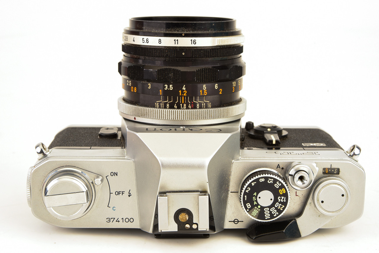 Canon FTb QL 35mm SLR Film Camera with FL 50mm f/1.8 Standard