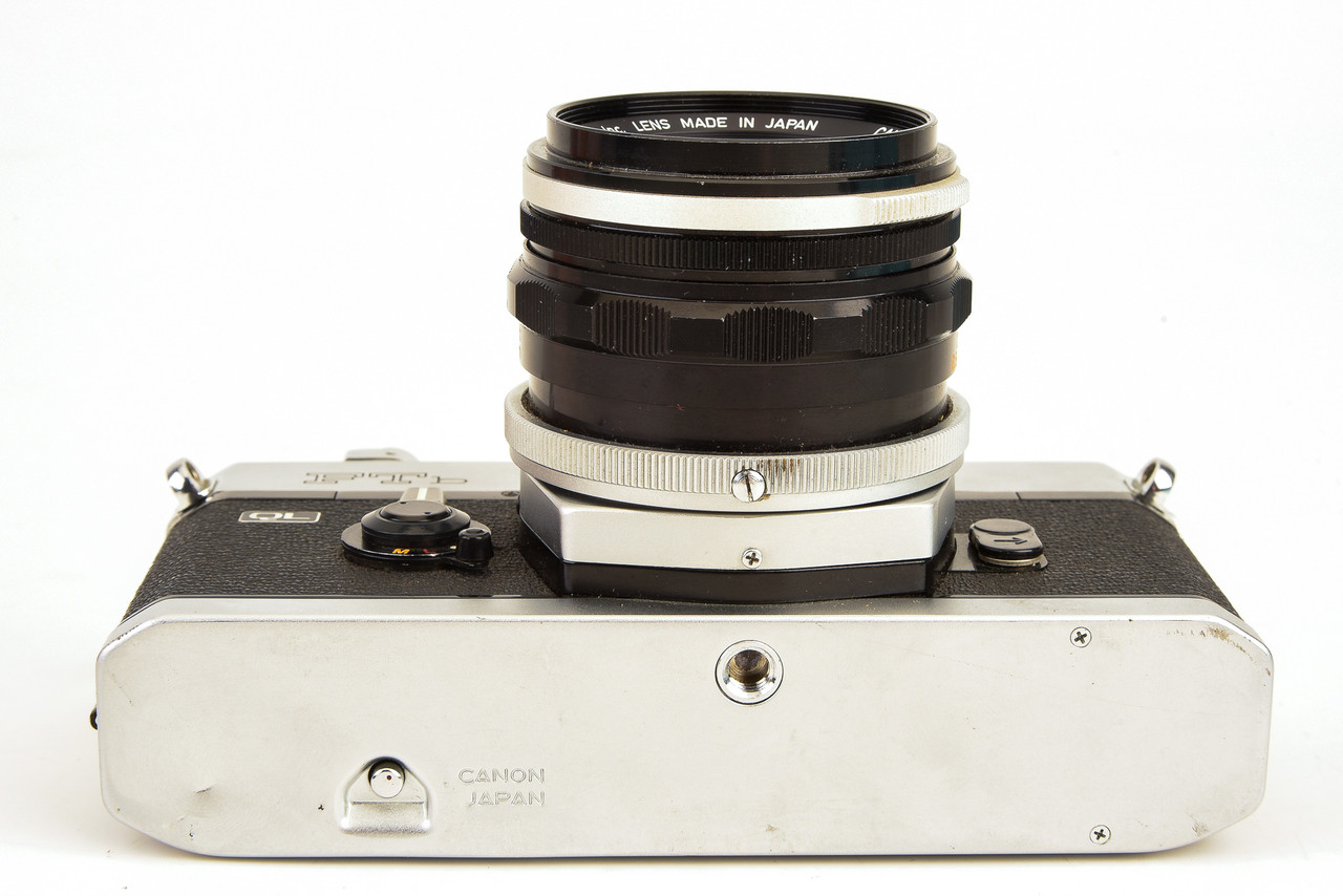 Canon FTb QL 35mm SLR Film Camera with FL 50mm f/1.8 Standard
