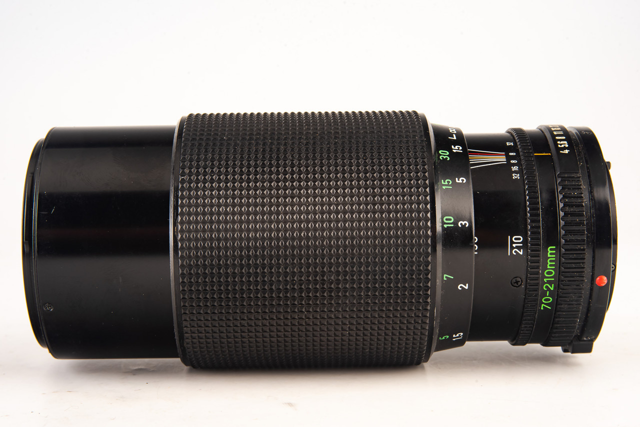Canon FD 70-210mm f/4 Telephoto Zoom Lens Manual Focus with Rear