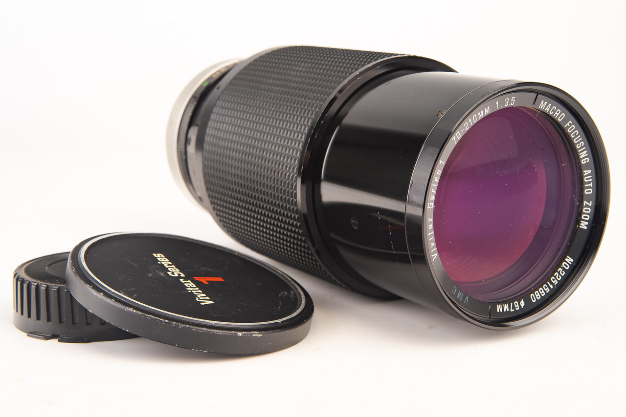 Canon FD Mount Vivitar Series 1 VMC 70-210mm f/3.5 Macro Focus Canon FD Mount Vivitar Series 1 VMC 70-210mm f/3.5 Macro Focus