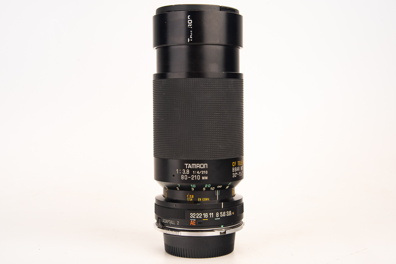 Nikon F Ai Mount Tamron 80-210mm f/3.8~4 Zoom Lens Adaptall-2 with