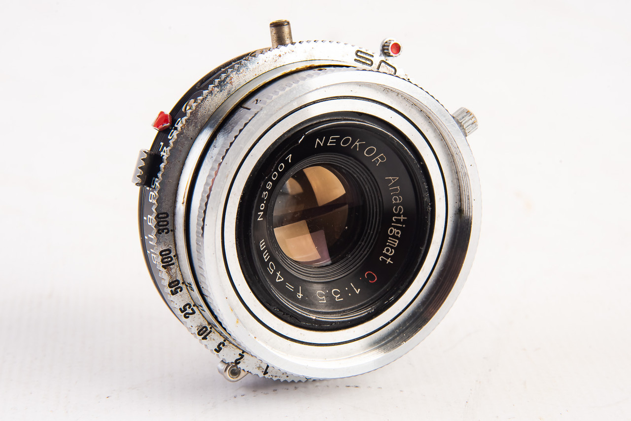 Neokor Anastigmat 45mm f/3.5 Lens from an Neoca 1S Camera Part Repair V19