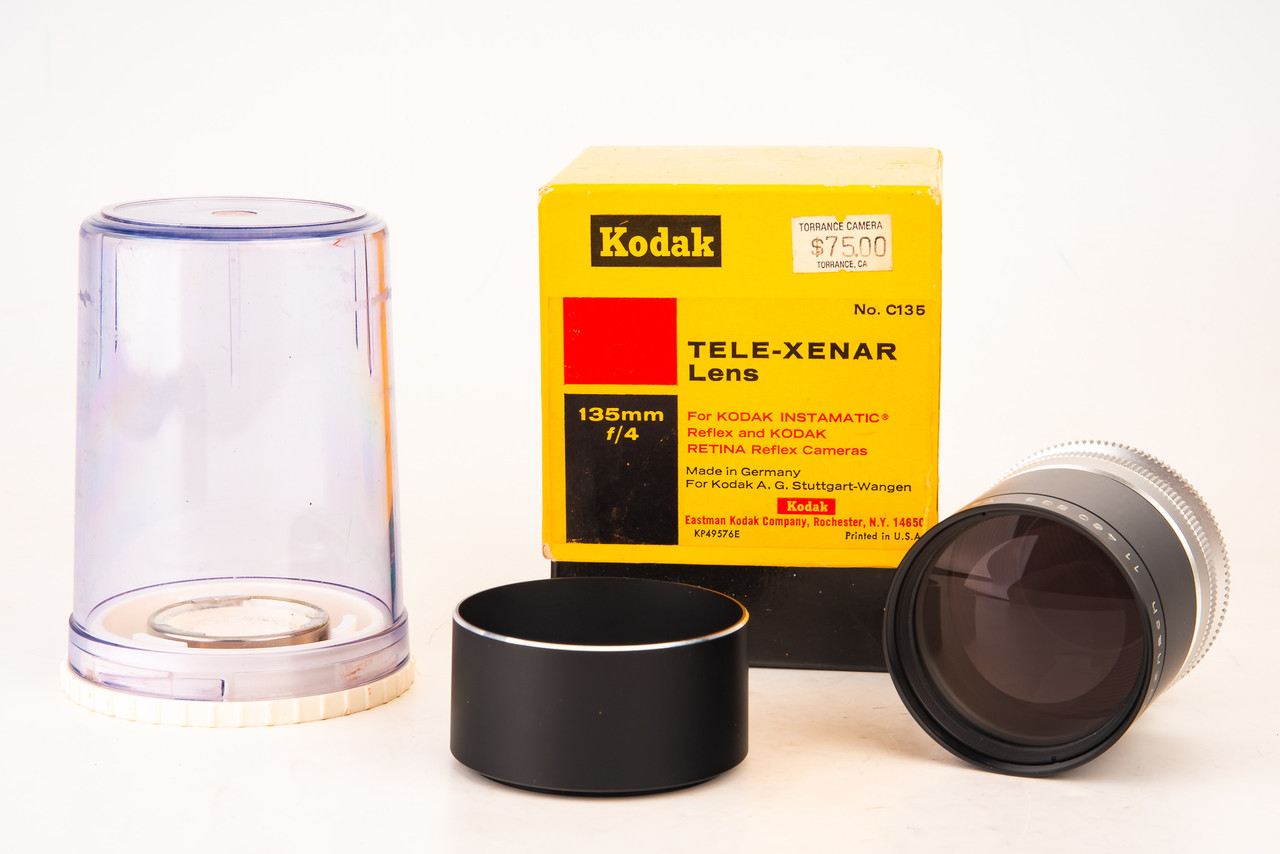 Schneider Kreuznach Tele-Xenar 135mm f/4 Telephoto Lens for DKL