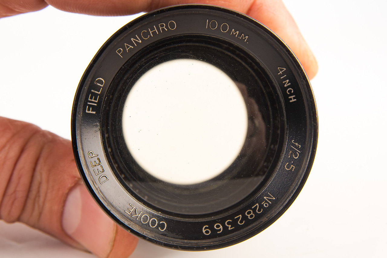 RARE Cine Lens M44 Deep Field Panchro 100MM 4 Inch f/2.5 Taylor