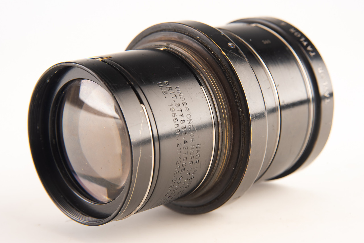 RARE Cine Lens M44 Deep Field Panchro 100MM 4 Inch f/2.5 Taylor