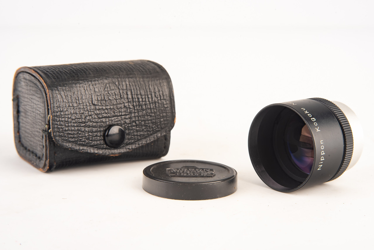 Nikon Nippon Kogaku Nikkorex-8 Tele 2x Cine Camera Lens in Case 