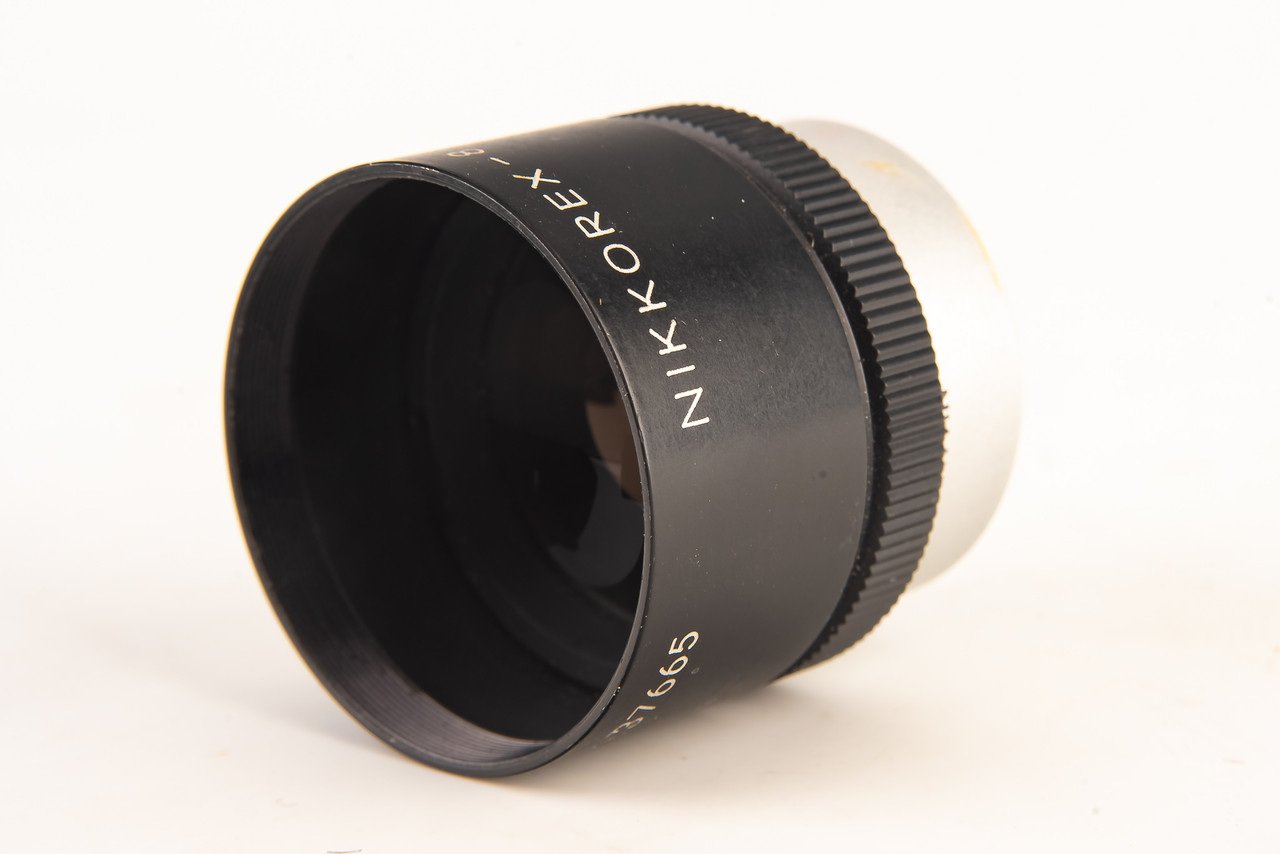 Nikon Nippon Kogaku Nikkorex-8 Tele 2x Cine Camera Lens in Case