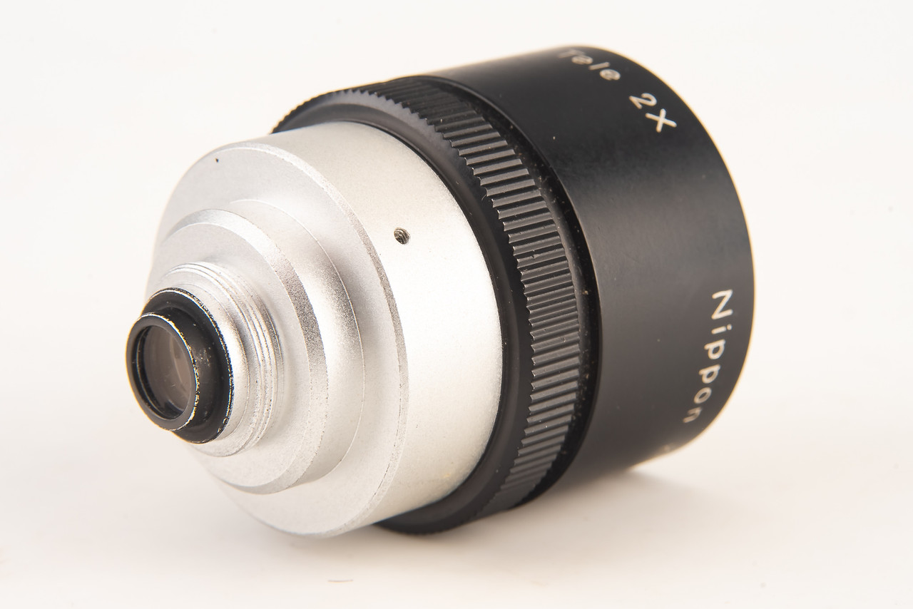Nikon Nippon Kogaku Nikkorex-8 Tele 2x Cine Camera Lens in Case