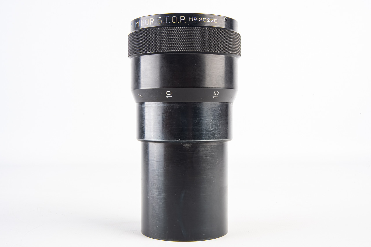 Hypergonar 35 MINOR S.T.O.P. 2x Anamorphic Cinemascope Lens RARE
